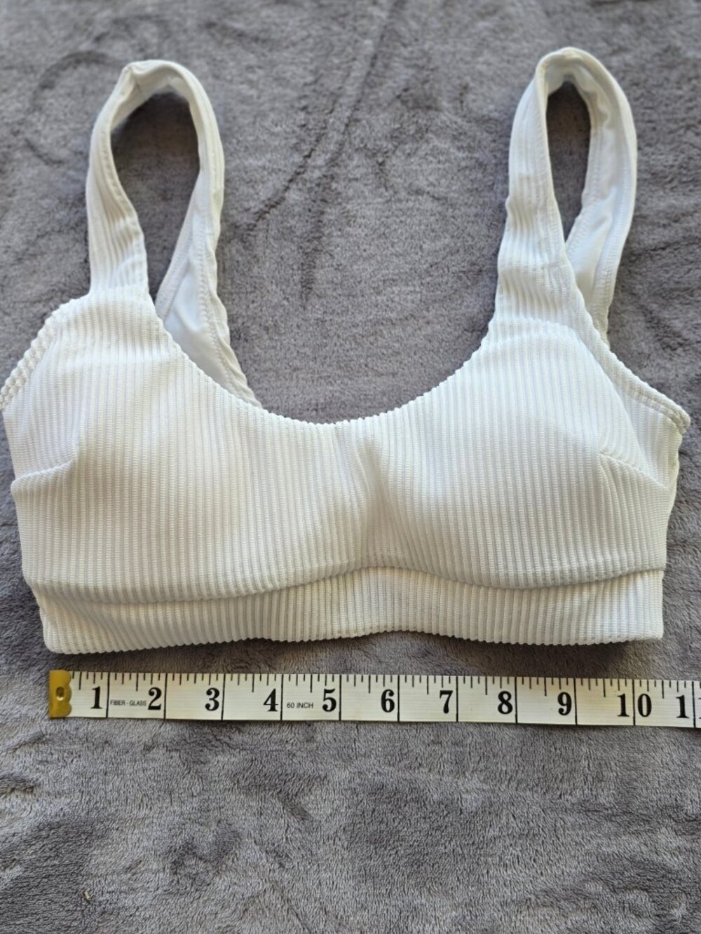 Hollister bikini top white XS